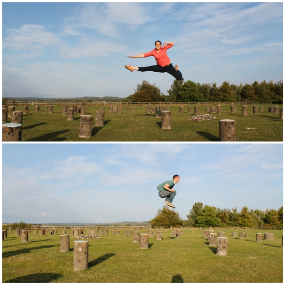 Woodhenge Jump Collage